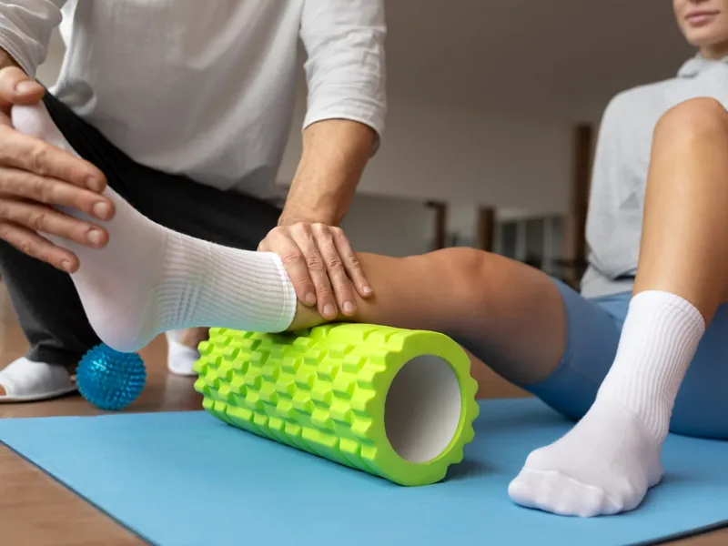 Sport-specific rehab and strength work guided one-on-one at Amplify Physical Therapy and Wellness in Bolingbrook
