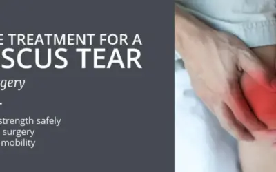Effective Treatment for a Meniscus Tear Without Surgery